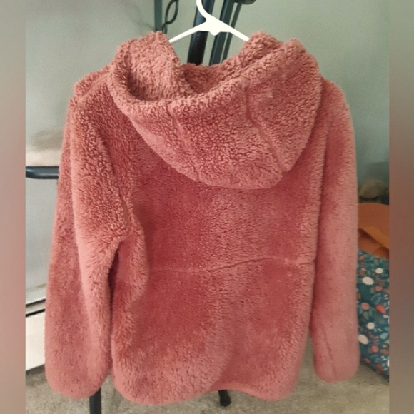 Girl's Reebok Fleece Spicy Orange Size L 14/16 - Picture 2 of 6